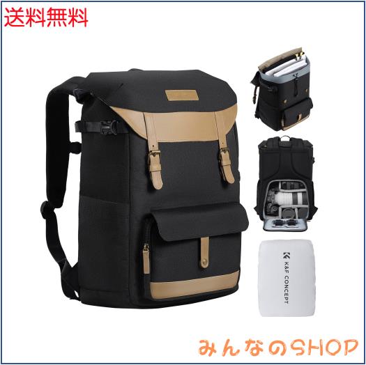 [K＆F Concept] カメラリュックサック カメラバックリュック カメラバックパック カメラバック リュックサック 19L大容量 2気室 おしゃれ