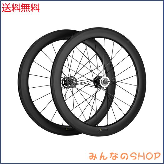 SUPERTEAMカーボンホイール700C固定ギアホイールセット (60mm) 【公式 