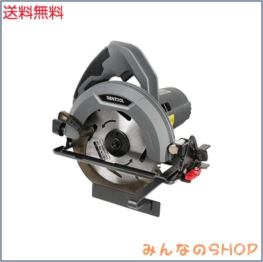SENTOOL 丸鋸 コード式 丸のこ ノコ刃147mm 小型・軽量で扱いやすい 丸ノコ の入門機 AC100V 650W 電動丸ノコ 最大切込み深さ約47mm 木材の通販は 5,687円