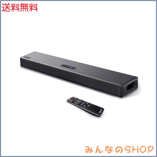 OXS S3サウンドバー、ダイアログエンハンスメント、ダイナミックバス、3Dサラウンドサウンド、AUX/光/同軸との互換性、Bluetooth 5.0付き