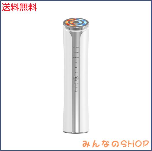 美顔器 【自宅用・一台16役】RF美顔器 高周波美顔器 EMS微電流 4光LED搭載 温冷ケア 多機能 1台16役 6種類モード 3段階レベル クリア 毛の通販は 12,539円