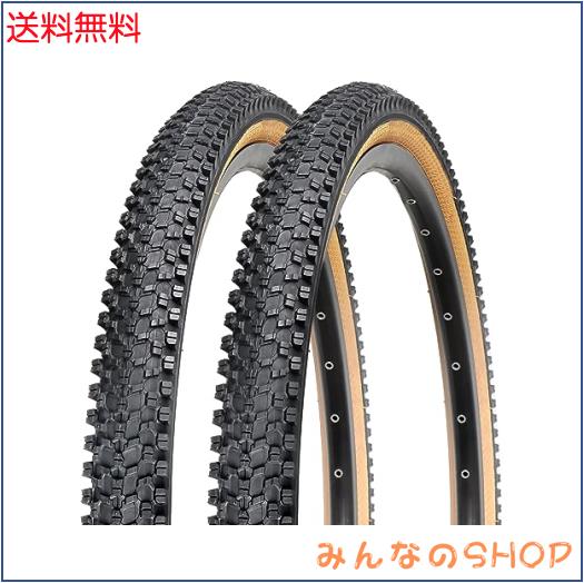 MOHEGIA 2本セット マウンテンバイクタイヤ: 26×1.95インチ 折り畳み式 交換用タイヤ MTB自転車タイヤ ケブラー高性能な繊維材料 高強度