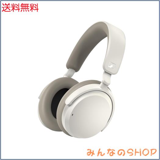 ゼンハイザー(Sennheiser) ワイヤレスヘッドホン ACCENTUM Wireless ホワイト 高性能ドライバー 50時間再生 ノイズキャンセリング クリア