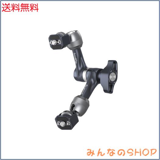 SmallRig マジックアーム 7” アルミニウム合金制 耐久性 1/4”-20ネジ ねじれ防止 耐荷重3.5kg ボールヘッドは360度調整が可能 ビデオ撮の通販は