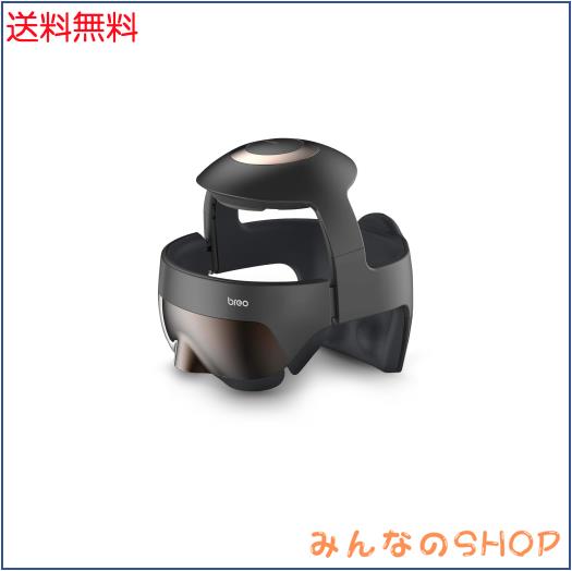 [breo]ヘッドスパ アイウォーマー 全回復ヘルメット 頭部 おでこ 目もと 首もと 頭全体 頭皮ケア 電熱アイマスク 加熱技術 自動サイズ調