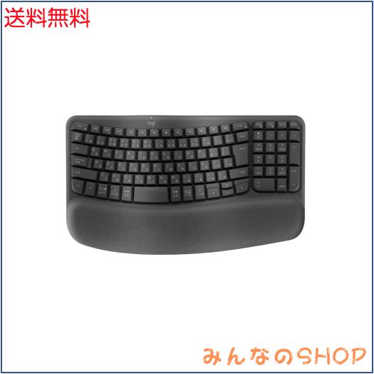 ロジクール WAVE KEYS K820 疲れにくい エルゴノミックキーボード Bluetooth Logi Bolt 日本語配列 ワイヤレスキーボード ワイヤレス 無の通販は 9,508円