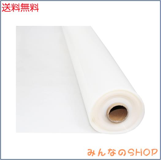 BEITIN 強力 防湿シート 防水 床下調湿剤 床用 工業用 透明シート 厚0.15mm (1*50m)