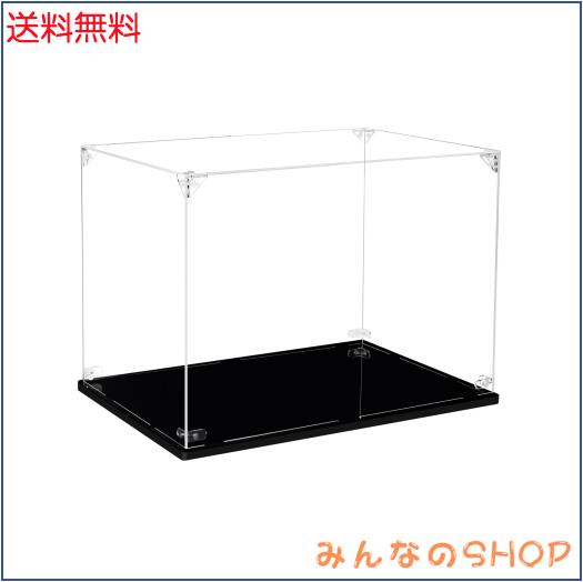 Zenthraxis フィギュアケース 透明 コレクションケース uvカット ：アクリルケース 防塵 収納 ショーケース 幅25×奥行25×高さ25cm