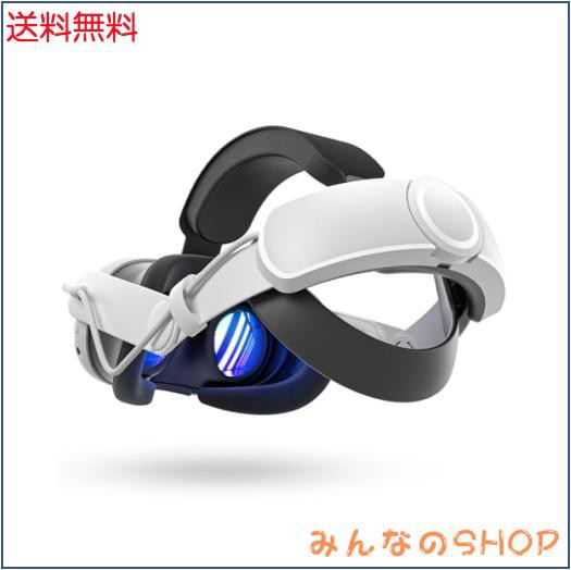 Maecker vr K3 バッテリーヘッドストラップ Quest 3 用ヘッドストラップ 6000mAh バッテリーパック付きバランスエリートストラップ クエの通販は