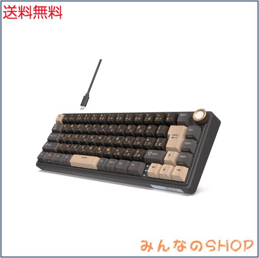 RK ROYAL KLUDGE R65 ゲーミングキーボード 有線 日本語配列