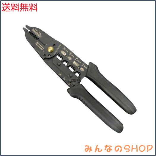 フジ矢 電工VAストリッパ 黒金 FVA-1630-BG