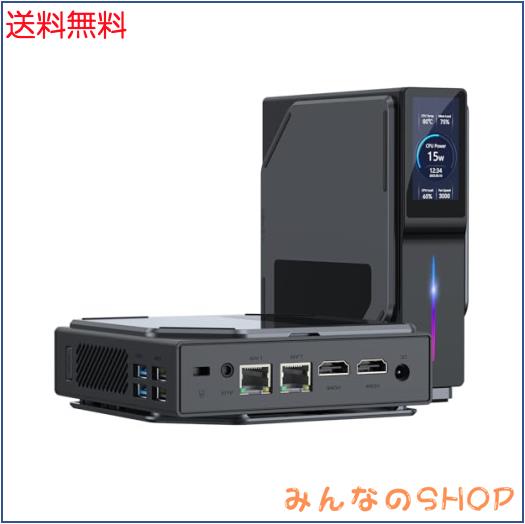ミニpc n100 mini pc2023革新版 最大3.4GHz小型pc 16GB DDR4 512GB M.2 NVMe PCle3.0 SSD 4C 4T 4K@60Hz静音 高速熱放散 USB3.0×2//HDMI