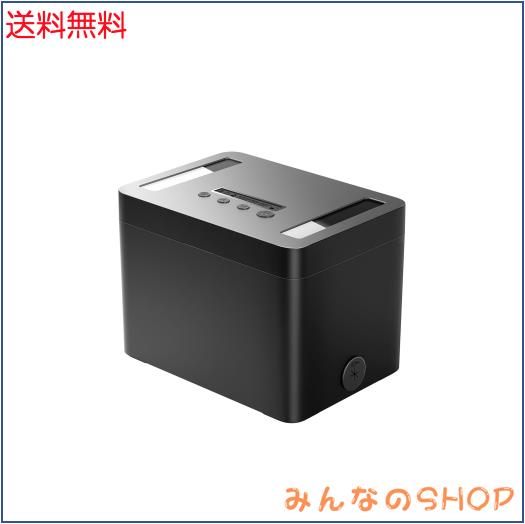STARSIKI タイムロッキングコンテナ 金属製 タイムロックボックス 禁欲ボックス スマホロックボックス ロック期間は最大365日 スマホ/iPa