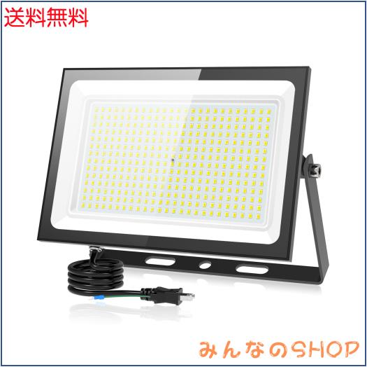 【超爆光・薄型】SUKITEN 投光器 led 屋外 作業灯 ledライト 300W 35000LM IP66防水 昼光色 6500K 高輝度 高放熱 省エネ 軽量 120°広角 13,092円