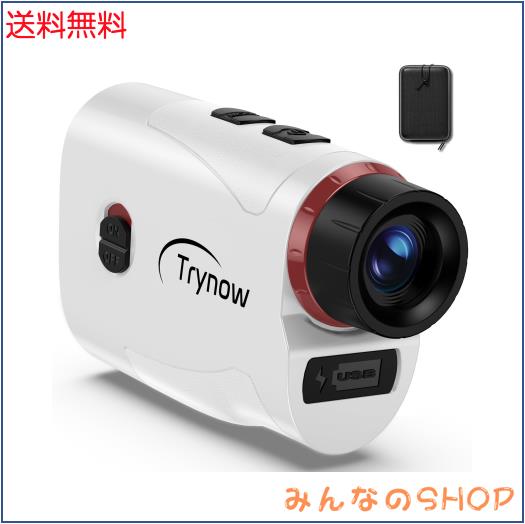 ゴルフレーザー距離計 MINI ミニ 最大1200YD 専用ケース付き 0.05秒瞬間測定 光学6倍望遠 高透過レンズ 超小型 スロープ補正 ピンロック