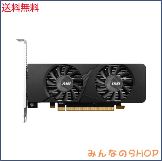 MSI GeForce RTX 3050 LP 6G OC PCIe4.0 ロープロファイルサイズ 補助電源不要 デュアルファン搭載 グラフィックスボード VD8790の通販は