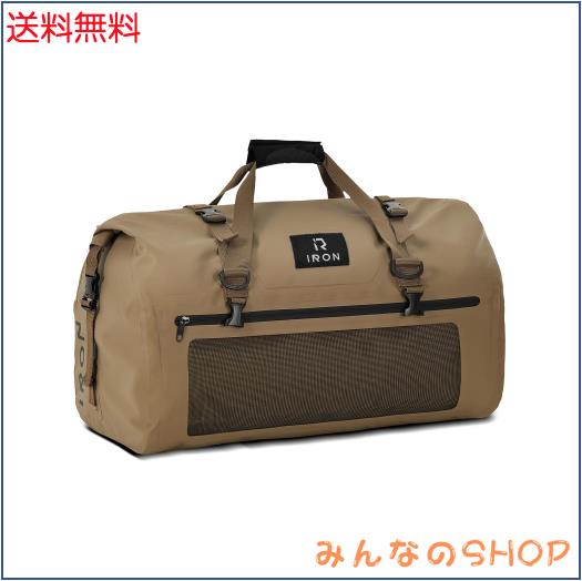 30L IRON JIA’S バイクシートバッグ ツーリングバッグ キャンプツーリング ショルダーストラップ付き 反射テープ付き ワンタッチ装着 防