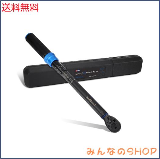 UYECOVEトルクレンチ 車 プレセット型 差込角12.7 mm (1/2インチ) 20-220N.m トルクレンチ 車 タイヤ交換 バイクトルクレンチ 自動車 エ