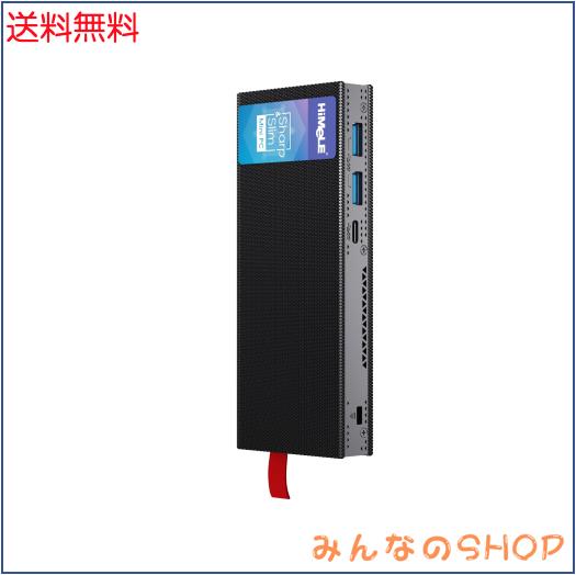 HiMeLE PCG02 Pro スティックPC N100ファンレスミニPC fanless mini pc WiFi 5 Win11 Pro 8GB 128GB、スティック デュアル 小さな IoT 産