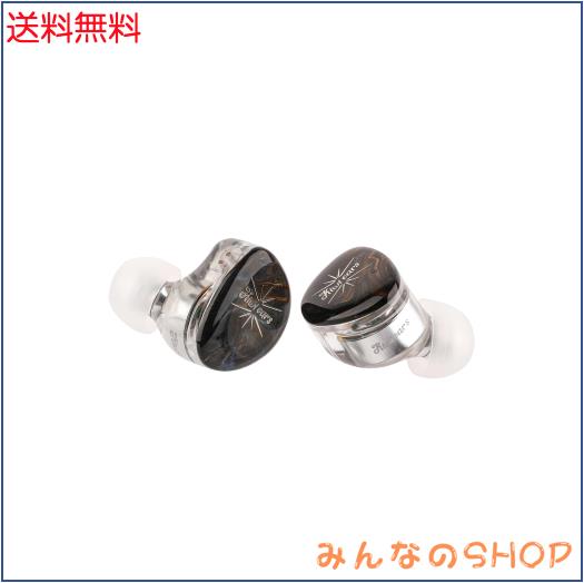 LINSOUL Kiwi Ears x Crinacle Singoloハイエンドダイナミックイヤフォン 3.5mmジャック HIFI音質 重低音 ノイズキャンセリング ステレオ