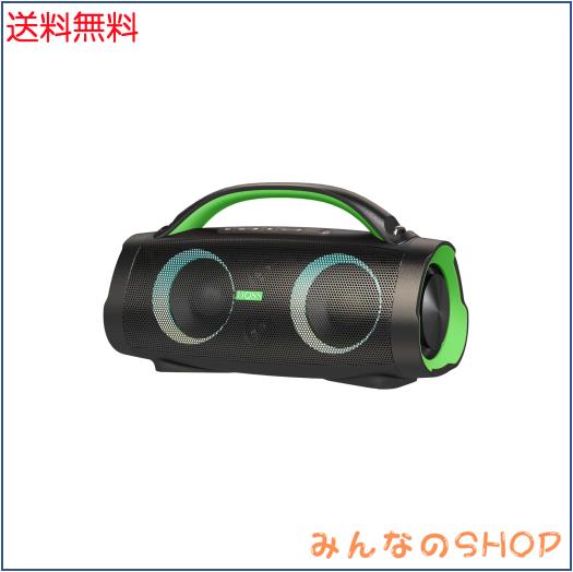 DOSS Extreme Boom Pro Bluetoothスピーカー ワイヤレス 100W 大音量 20時間再生 IPX6防水 ポータブル ブルートゥース 低音強化 パッシブ