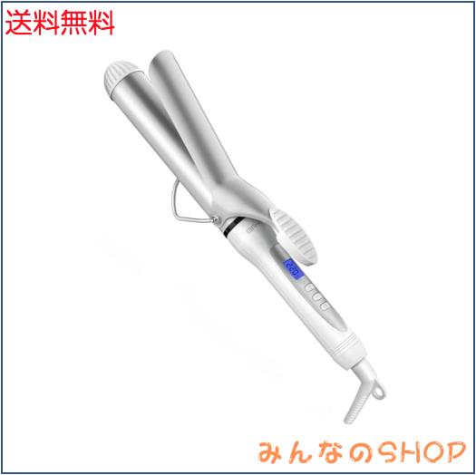 BAYATA コテ ヘアアイロン 38mm カール アイロン ロングヘア 25段階