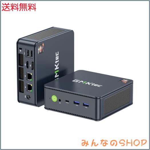 GMKtec ミニPC AMD Ryzen? 7 5700U (8C/16T 最大 4.30GHz) mini pc 32GB 1TB SSD Windows 11 Pro 3画面 2.5Gbps LAN WiFi6 Bluetooth5.2