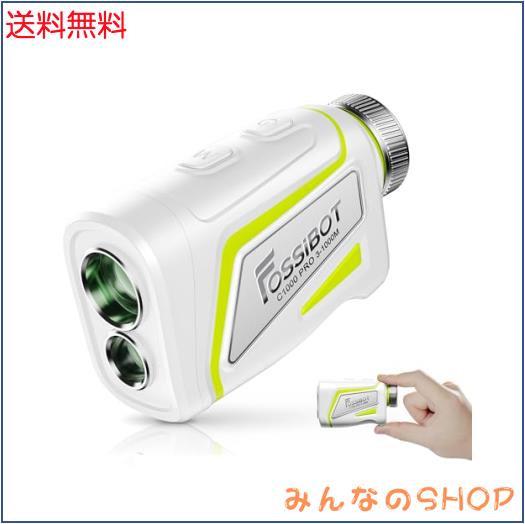 FOSSiBOT ゴルフレーザー距離計 C1000/C1000 PRO OLED赤緑色表示 光学6倍望遠 最速0.06S測定 高透過レンズ 1000m/1093yd対応 マグネット