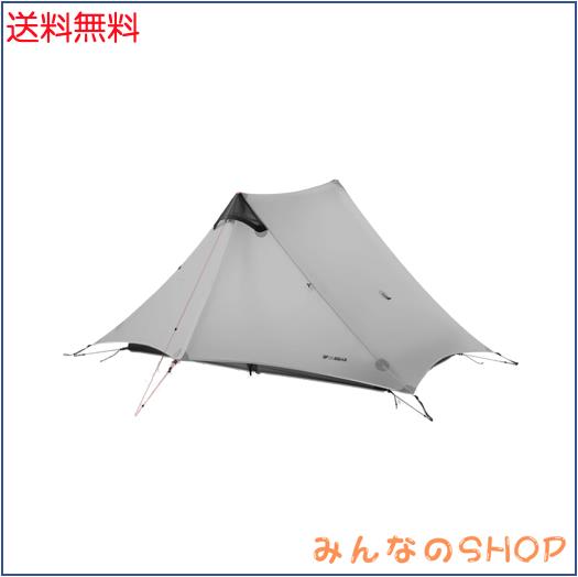 3F UL GEAR ティピーテント 防水PU5000mm+ 760g超軽量 大空間 設営簡単 日よけ 防風雨 防水 コンパクト 一人用 二人用 15Dナイロン 小物