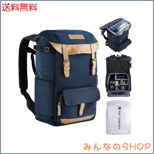 [K＆F Concept] カメラリュックサック カメラバックリュック カメラバックパック カメラバック リュックサック 19L大容量 2気室 おしゃれ