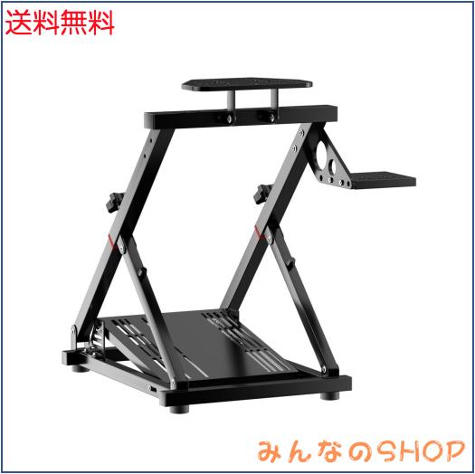 レーシングホイールスタンド Racing Wheel Stand レーシングホイールスタンド ギアシフター用マウント セット ロジクール for Logitech Gの通販は