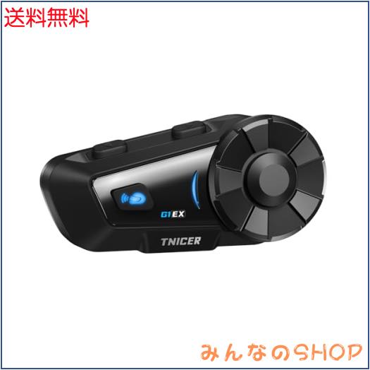 TNICER 自動二輪車 はたご屋カム G1EX はたご屋カム Bluetooth5.2 インカムバイク用メール交換器機 6人一斉に電話を掛ける 一鳴らすで自動小銃有りの実輪っか 20第四次元年代順の継続使
