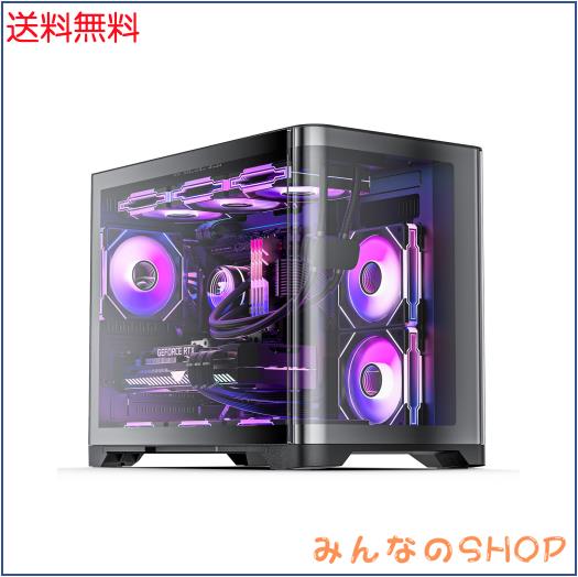 AsiaHorse ATX PCケース ミドルタワー デュアルチャンバー RTX AsiaHorse ATX PCケース ミドルタワー デュアルチャンバー RTX ATX PC