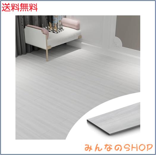 クッション フロア タイル 置くだけ 配送込み 店舗 トレイ リメイクシート 賃貸 防水 diy フロリング 床材 木目 厚1.8mm 【6畳分 72枚セの通販は