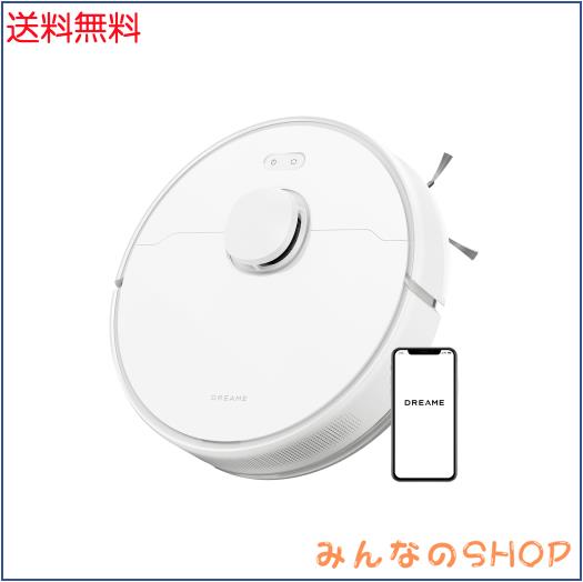 dreame (ドリーミー) D9Max Gen 2 ロボット掃除機 6000Pa強力吸引 水拭き対応 570 ml の大型ダストボックス 高精度LDSレーザーセンサー