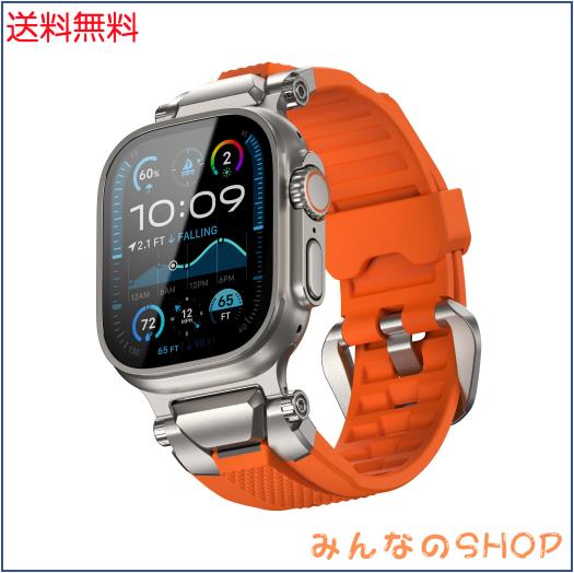 ULTIMAL for Apple Watch バンド46mm/44mm/45mm/49mmアップルウォッチバンド スポーツ 交換ベルト 通気性 運動 長持ち TPUバンドリスト