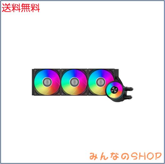 PCCOOLER CPS DA360 PRO ARGB 360mm水冷CPUクーラー｜デュアルARGBファン搭載 静音高性能AIOクーラー｜Intel/AMD対応 簡単取付 ゲーミン