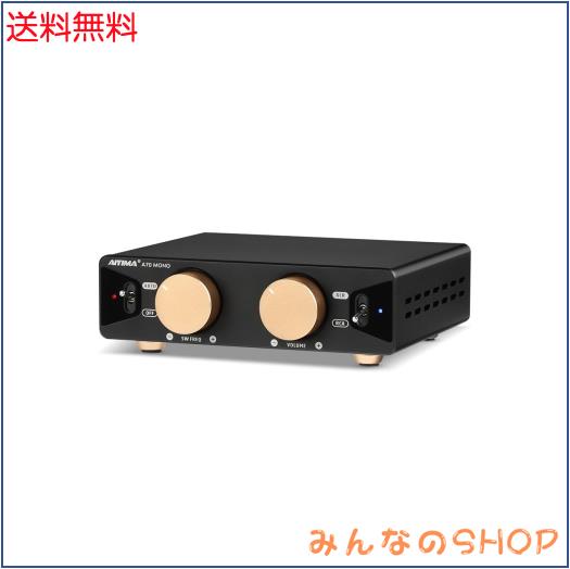 AIYIMA A70 MONO TPA3255 バランス ステレオアンプ NE5532 300W*1 シングルチャンネルアンプ XLR/RCA入力対応 pffbフルレンジ/ローパスア
