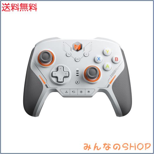 BIGBIG WON BLITZ2 TMR コントローラー 無線/有線接続 TMR ホールジョイスティック 2000Hzポーリングレート 16個のメカニカルスイッチボ