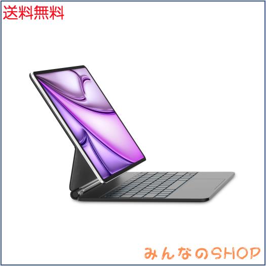 WOTOWEL iPadマジックキーボード 2024 iPad Air 13インチ(M2) iPad Pro12.9インチ第3/4/5/6世代 日本語配列 高精度トラックパッド付き シの通販は
