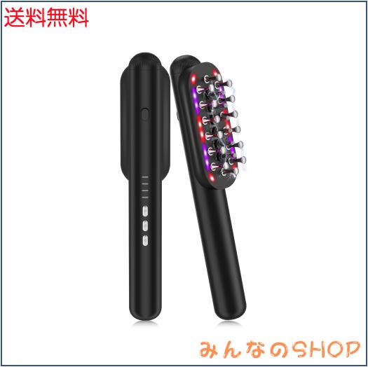 【送料無料】【2025年最新改良型】電気バリブラシ 電気ブラシ RF美顔器 ems ブラシ 電動頭皮ブラシ ems RF EP 微電流 乾湿両用 LED機能付き 4つのモード Type-C充電式 コードレス プレゼント 2025年最新改良型】電気ブラシ RF美顔器 電気バリブラシ ems ブラシ