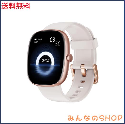 HUAKUA スマートウォッチ iPhone アンドロイド対応 Bluetooth通話機能