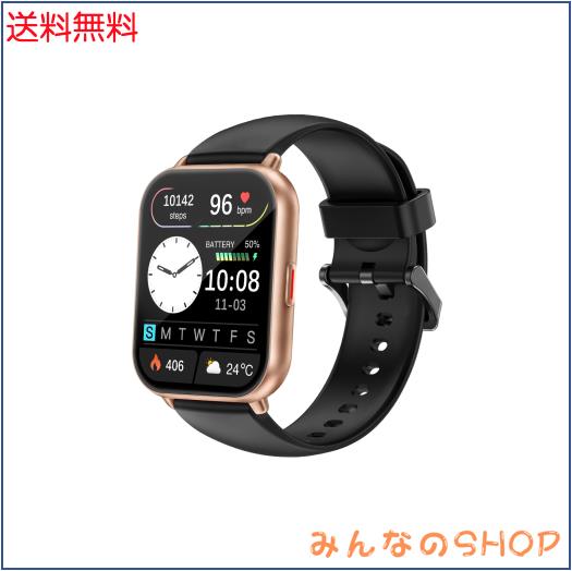 RUIMEN スマートウォッチ 通話機能付き レディース Smart Watch iPhone