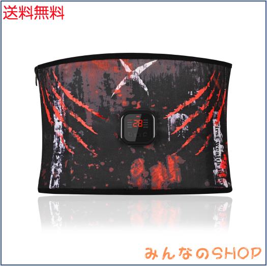 【2025全新モデル 洗えEMS腹筋ベルト】ジェルシート不要 8種類モード 30段階強度 柔らかい軽い生地 USB充電式 液晶表示 腹筋エクササイズの通販は 26,605円