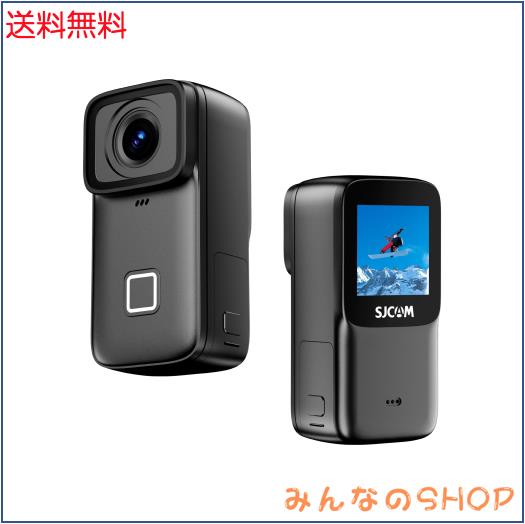 SJCAM C200Pro 4K/30FPS アクションカム 超小型 超軽量 ハンディカム タッチ液晶 六軸手ブレ補正 HDR 5Gwifi搭載 8倍ズーム 広角 40M防水