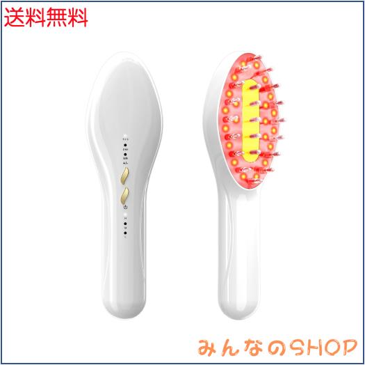 電気ブラシ 電動頭皮ブラシ ems 頭皮ケア ヘッドブラシ リフトブラシ 3D振動 3色LED スカルプケア ヘアケア 3段階強度 液体ケース付き 軽