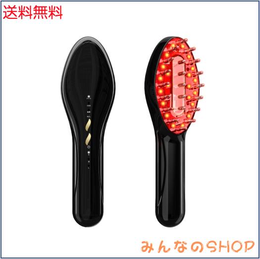 電気ブラシ 電動頭皮ブラシ ems 頭皮ケア ヘッドブラシ リフトブラシ 3D振動 3色LED スカルプケア ヘアケア 3段階強度 液体ケース付き 軽