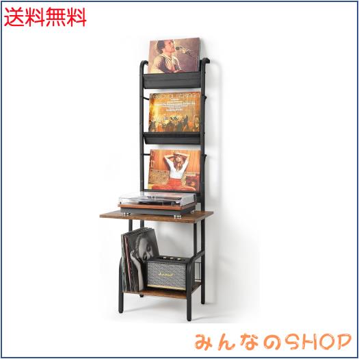 VINAEMO レコードラック Amazon.co.jp: レコード収納ラック、3段レコードラック、200枚の