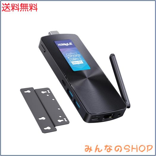 HiMeLE PCG02 スティックミニPC ファンレスN100 Celeron 8GB 128GB マイクロミニデスクトップPC HDMI 4K 60Hz Wi-Fi5 Gigabit Ethernet B