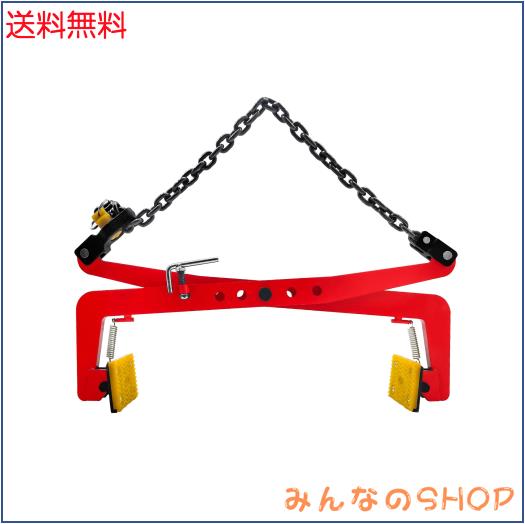 石材用クランプ 石吊りクランプ 石材吊り具 開口幅330mm-680mm 吊具 クランプ リフティングクランプ プレートクランプ 吊り具 はさむ つ
